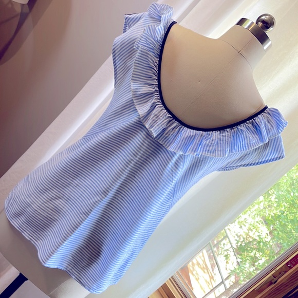 Cabi Ruffle Neck Top - Picture 6 of 6